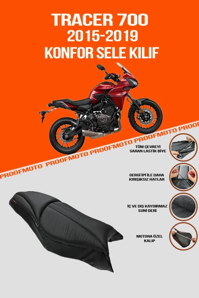 YAMAHA TRACER 700 (2015 - 2019) Konfor Sele Kılıf ürün görseli 1