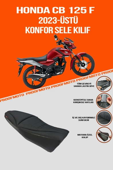 HONDA CB 125 F (2023-Üstü) Konfor Sele ürün görseli 1