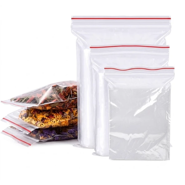 ŞeyliŞeyler - Kilitli Poşet Torba 23x31 cm (1 Paket - 250 Adet) - Şeffaf Kilitli Ambalaj Torbası ürün görseli 1