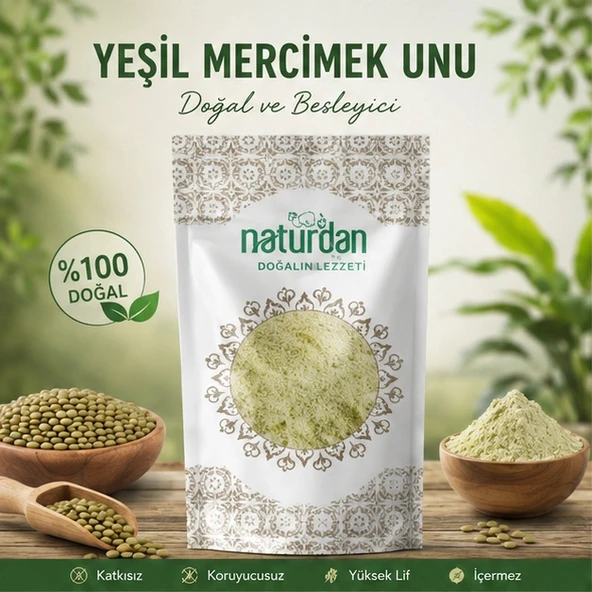 Yeşil Mercimek Unu - 5 kg ürün görseli 1