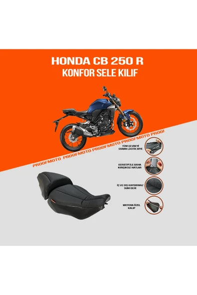 HONDA CB 250R Konfor Sele Kılıf ürün görseli 1
