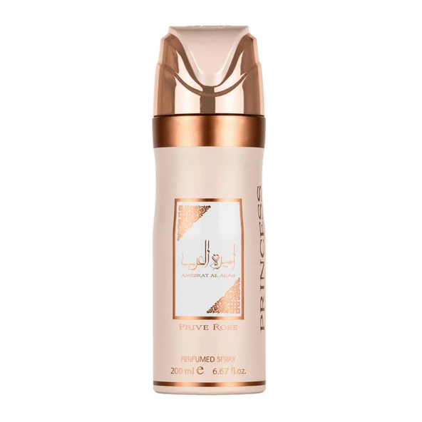 Lattafa Ameerat Al Arab Prive Rose 200 ml Kadın Deodorantı ürün görseli 1