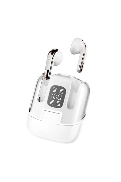 Kulak içi TWS Bluetooth Kulaklık - Renk: Beyaz, Bluetooth Versiyon: 5.3, Mikrofon ürün görseli 1