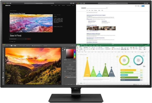 LG 43UN700-B 43" 8 ms 4K IPS 60 Hz Monitör - OUTLET ürün görseli 1