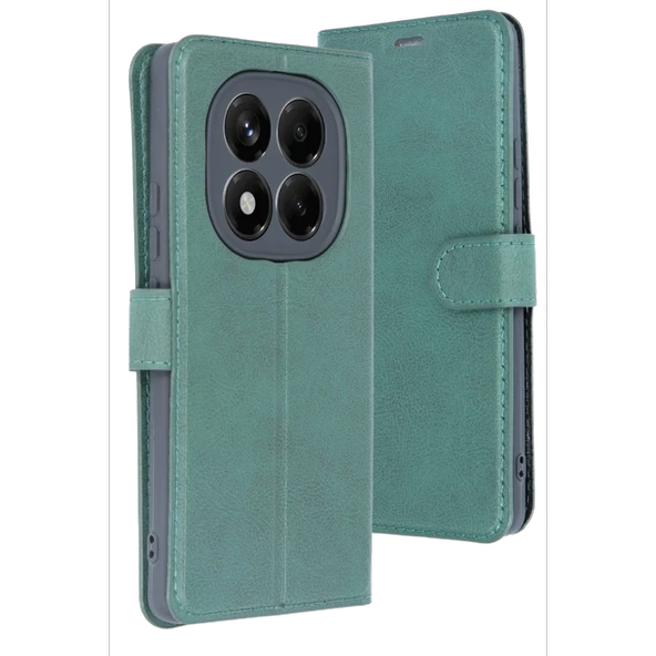 Xiaomi Redmi Note 15 Pro 5g Trend S Plus Kapaklı Kılıf - Yeşil ürün görseli 1
