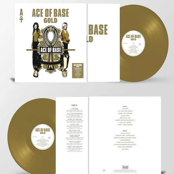 Ace Of Base - Gold (180g) (Gold Vinyl) - Plak ürün görseli 1