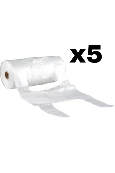 Orta Boy Rulo Poşet 5 Adet ürün görseli 1