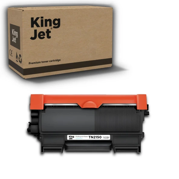 KingJET Brother Uyumlu TN-2150 Standart Kapasiteli (Tekli) Muadil Toner | MFC-7840W ürün görseli 1