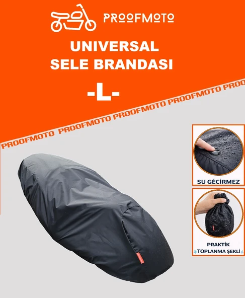 PROOFMOTO UNIVERSAL SELE BRANDASI L - LARGE / BRANDA Su Geçirmez Yağmurluk Kılıfı ürün görseli 1