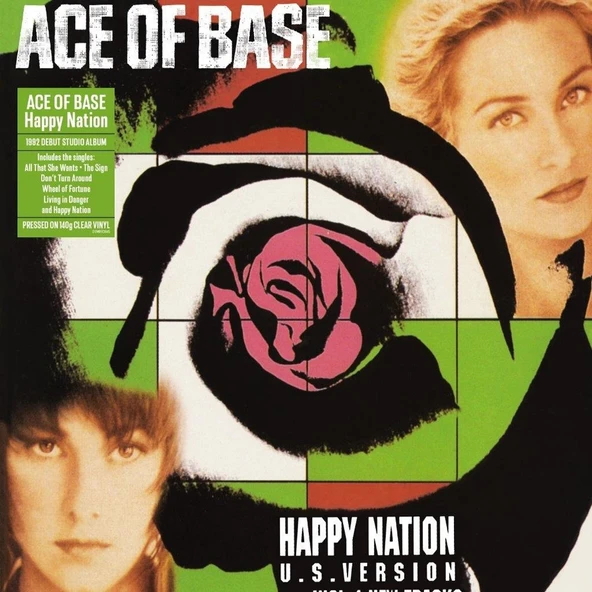 Ace Of Base - Happy Nation (Clear Vinyl) - Plak ürün görseli 1