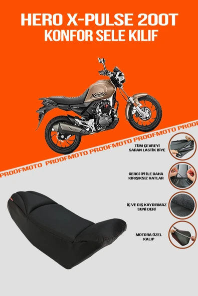 HERO X PULSE 200 T Konfor Sele Kılıf ürün görseli 1