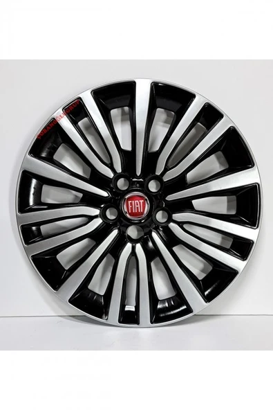 Fiat Yeni Egea Easy 15 Inc Jant Kapağı Çelik Görünümlü 4 ürün görseli 1