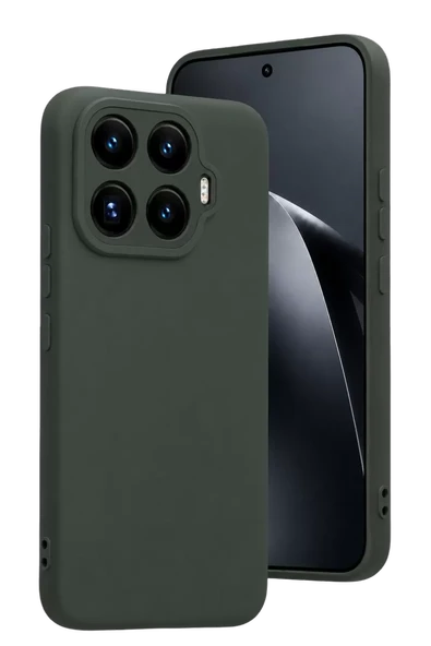 Newface Xiaomi Mi 17T Nano içi Kadife Silikon - Koyu Yeşil ürün görseli 1