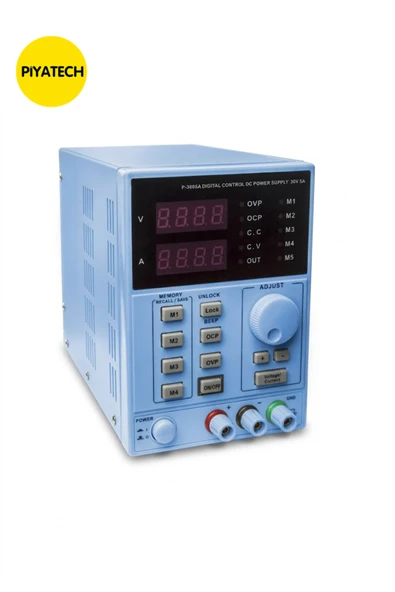 SUNSHINE SS-3005A Programlanabilir DC Güç Kaynağı 30VOLT 5AMPER - Resim 2