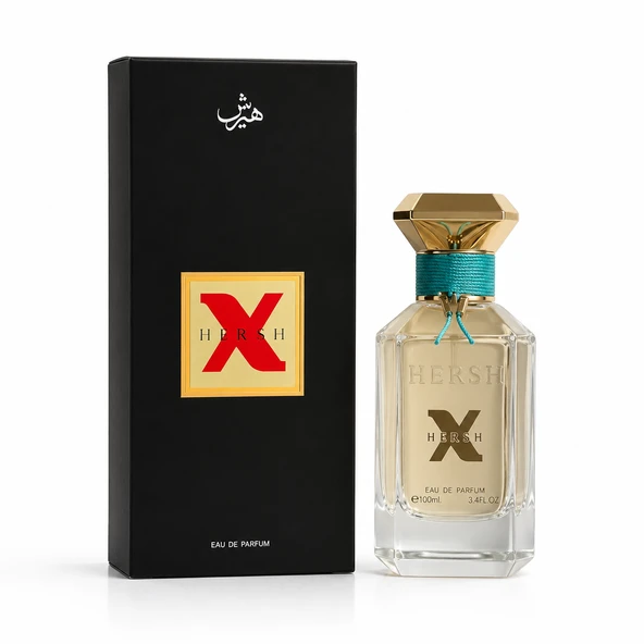 Al Ezz Hersh X EDP 100 ML Unisex Parfüm Bergamot Elma Lavanta Vanilya Sandal Ağacı Kalıcı Eau De Parfum ürün görseli 1