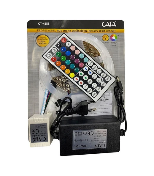 Cata Ct-4558 Rgb Şerit Led Seti (352 Renk) ürün görseli 1