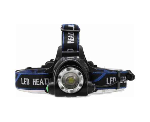 CATA CT-9123 ŞARJ EDİLEBİLİR POYRAZ LED KAFA FENERİ Siyah ürün görseli 1