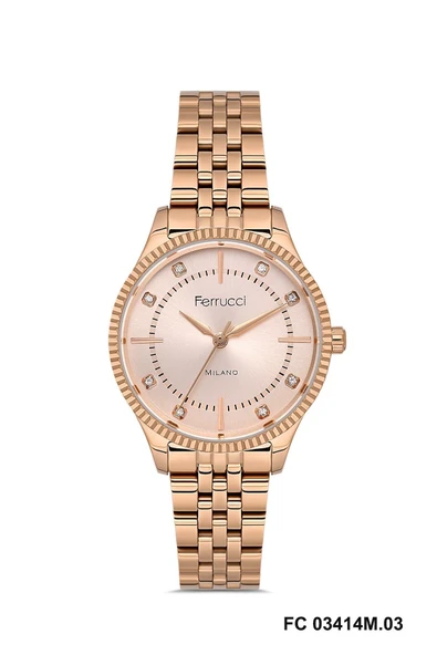 Ferrucci FC03414M.03 Rose Gold 31 mm Kadın Kol Saati ürün görseli 1