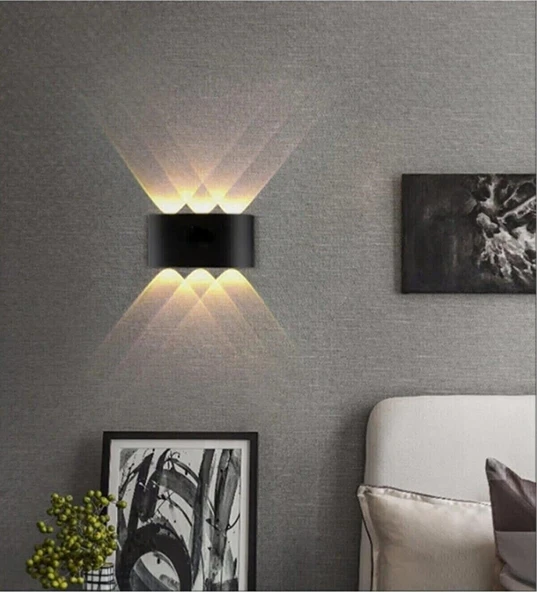 Cata Ct 8011 Çift Taraflı Duvar Aplik Led 12w Ct 8011 Siyah ürün görseli 1