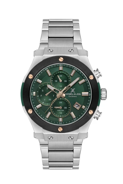 Daniel Klein DK.1.14227-4 YEŞİL KADRAN METAL ERKEK KOL SAATİ ürün görseli 1