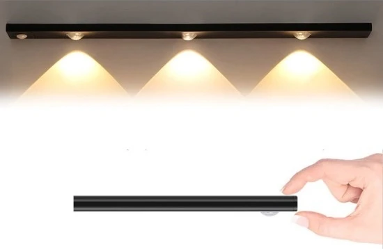 Cata 3 Watt Ledli Bella Slim Cabinet Usb Şarjlı Sensörlü 3 Renk Işık Armatür Ct-2464 ürün görseli 1