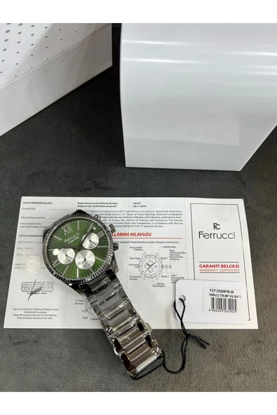 Ferrucci FERRUCCİ FUNCTİON ERKEK KOL SAATİ - Resim 6