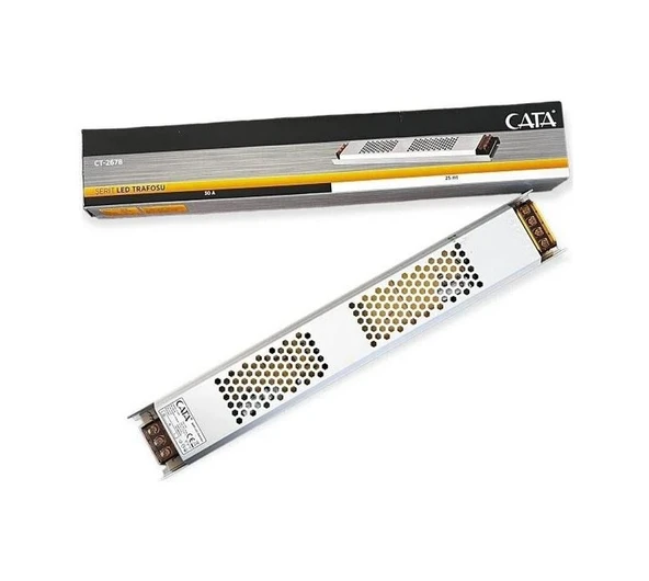 CT-2678 30A SÜPER SLİM LED TRAFOSU (6ADET) CATA ürün görseli 1