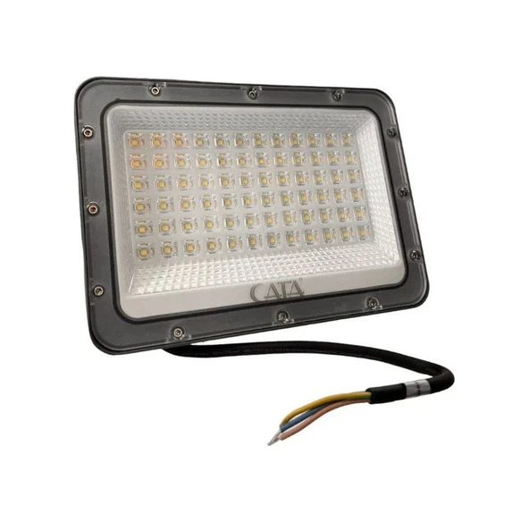 Cata Ct-4659 100w Slim Led Projektör Beyaz Işık ürün görseli 1