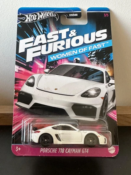 Hot Wheels Porsche 718 Cayman GT4 ürün görseli 1
