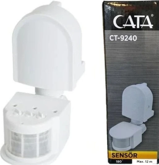 Cata CT-9240 180 Derece Duvar Tipi Hareket Sensörü - Resim 2