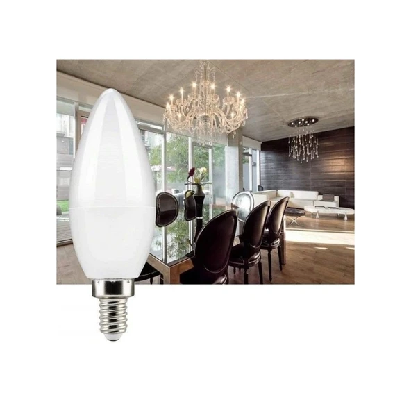Cata Ct-4079 5 Adet 7W Buji Led Ampul Lamba (454853875) Beyaz ürün görseli 1