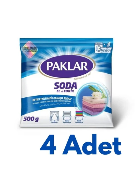 Paklar Soda Matik 500 gr 4 Adet ürün görseli 1