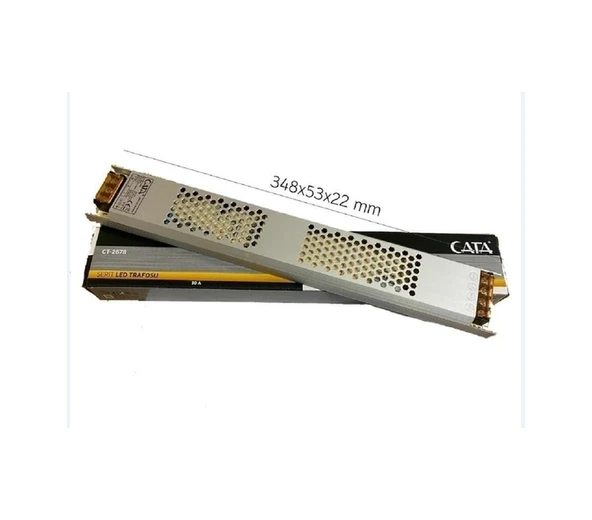 Cata 12v Şerit Led Trafosu 360w 25m Ct-2678 - ürün görseli 1