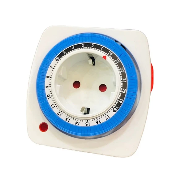 CT-9180 PRİZ TİPİ ZAMAN SAATİ (6ADET) CATA ürün görseli 1