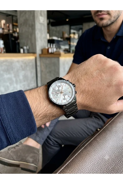 Ferrucci Business Model Fonksiyonları Aktif Çelik Kordon ve Kasa Erkek Kol Saati ürün görseli 1