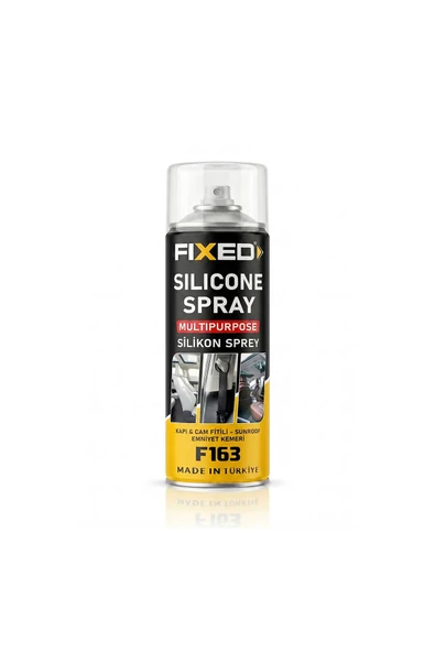 SGS Fixed F163 Silikon Sprey 400 ml - Trim Aksesuar Amortisör Gıcırtı Önleyici Su İtici ve Yağlayıcı Bak ürün görseli 1