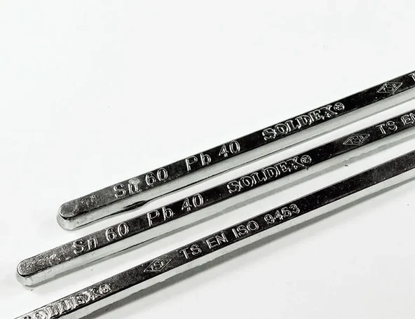 Soldex Çubuk Lehim 60-40, 1 kg, Sn:60 / Pb:40 ürün görseli 1