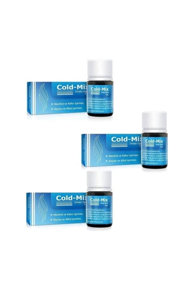 Cold-Mix İnhaler Damla 5 Ml-Mavi Kutu- 3 ADET ürün görseli 1