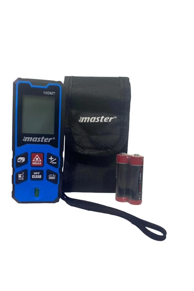 Master 100M LAZER METRE – DİJİTAL MESAFE ÖLÇÜM CİHAZI ürün görseli 1