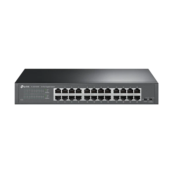 TL-SG1024D 24 Port Gigabit Switch Dayanıklı Tasarım ile Kesintisiz Ağ Performansı ürün görseli 1