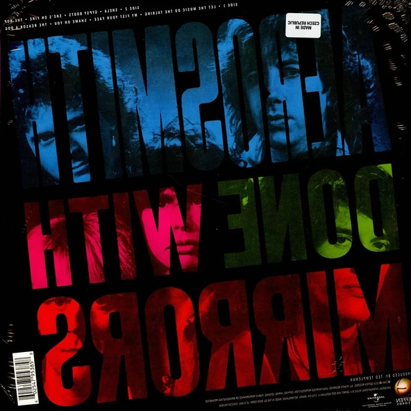 Aerosmith - Done With Mirrors - Plak - Resim 2