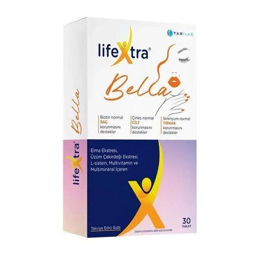 LifeXtra Bella Takviye Edici Gıda 30 Tablet ürün görseli 1