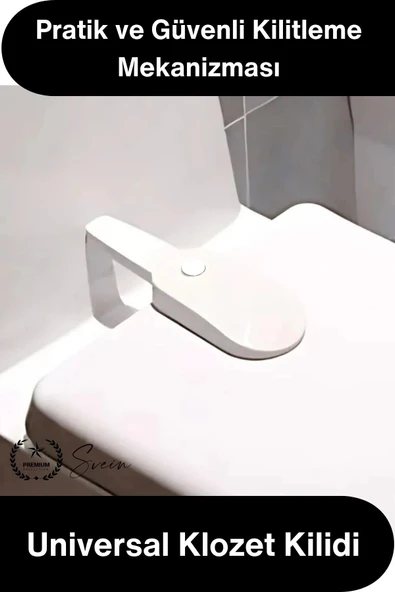#Kilit Üniversal Klozet Kilidi Bebek Çocuk Güvenlik Kilidi Yapışkanlı WC Kapağı Kilidi Tuvalet Emniyet Kilidi Toksik Mad ürün görseli 1