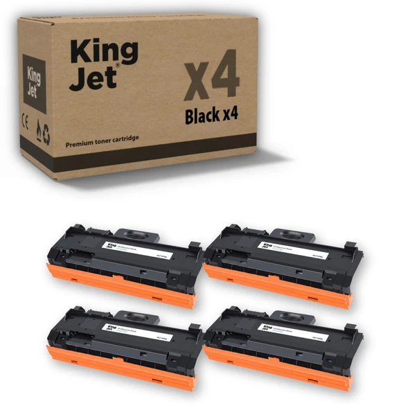 KingJET Samsung Uyumlu MLT-D116L Yüksek Kapasiteli (4'lü Paket) Çipli Muadil Toner | Xpress SL-M2625 ürün görseli 1