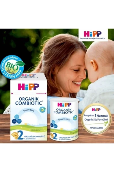 Hipp 2 Organik Combiotic Devam Sütü 350 gr x3 Adet - Resim 5