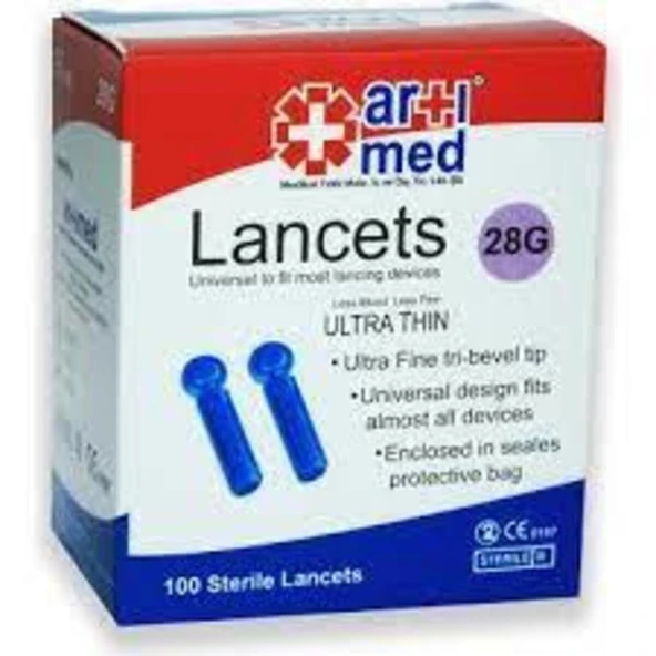 ARTİMED Lancet Artımed Unıversal 100lük Kutu ürün görseli 1