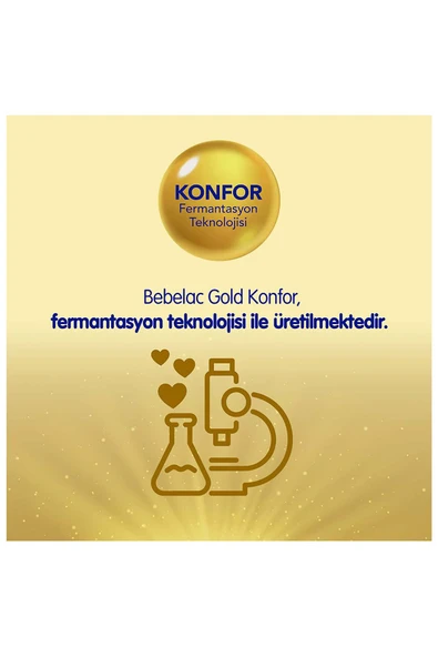 Bebelac Gold Konfor 3 Devam Sütü 1 Yaş+ 800 Gr - Resim 6