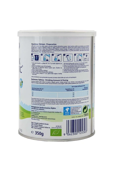 Hipp 2 Organik Combiotic Devam Sütü 350 gr - Resim 2