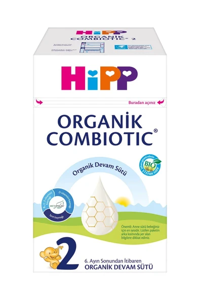 Hipp NO:2 COMBİOTİC DEVAM BEBEK SÜTÜ 800 GR 1 ADET ürün görseli 1