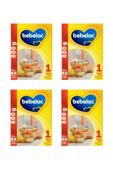 Bebelac 1 Bebek Sütü 800 G x 4 Adet ürün görseli 1